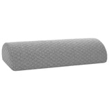 Cuscino per Gambe Grigio 52 x 20 x 11 cm Schiuma Memory