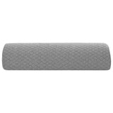 Cuscino per Gambe Grigio 52 x 20 x 11 cm Schiuma Memory