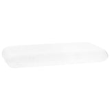 Cuscino da Letto Bianco 70 x 36 x 13,5 cm Schiuma Memory
