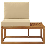 Divano da Esterno con cuscino Naturale 91 x 63 x 73 cm