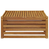 Tavolo da Esterno Legno di Acacia Massello Naturale