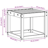 Panca Sgabello Naturale 43 x 43 x 37 cm