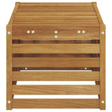 Panca da esterno Naturale 79 x 43 x 37 cm