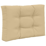 Cuscino per divano da esterno 3 pcs Beige Poliestere