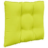 Cuscino per divano da esterno 3 pcs Verde Poliestere