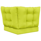 Cuscino per divano da esterno 3 pcs Verde Poliestere