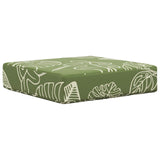 Cuscino da Sedia Esterno Design a foglia 40 x 40 x 8 cm