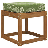 Cuscino da Sedia Esterno Design a foglia 40 x 40 x 8 cm