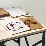 Pannelli decorativi 12 pcs Bianco 15 x 21 x 0.3 cm