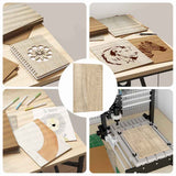 Pannelli decorativi 150 pcs rovere sonoma 15 x 21 x 0.3 cm