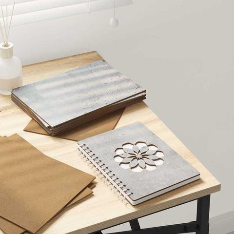 Pannelli decorativi 150 pcs Grigio cemento 15 x 21 x 0.3 cm