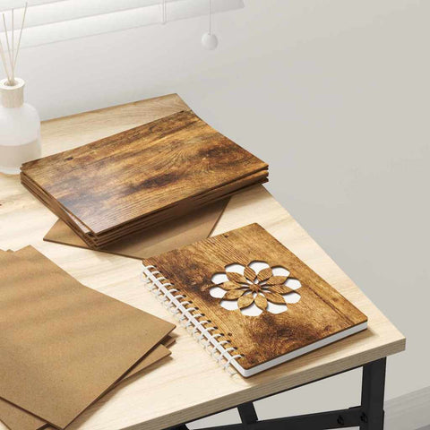 Pannelli decorativi 50 pcs Rovere fumo 15 x 21 x 0.3 cm