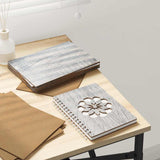 Pannelli decorativi 50 pcs Grigio sonoma 15 x 21 x 0.3 cm