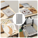 Pannelli decorativi 50 pcs Grigio sonoma 15 x 21 x 0.3 cm