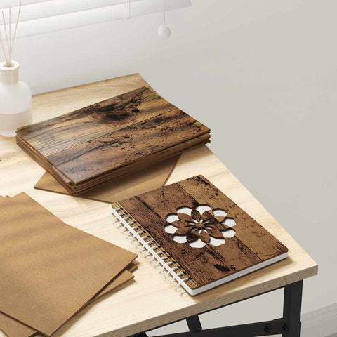 Pannelli decorativi 150 pcs Legno vecchio 15 x 21 x 0.3 cm