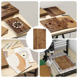 Pannelli decorativi 150 pcs Legno vecchio 15 x 21 x 0.3 cm