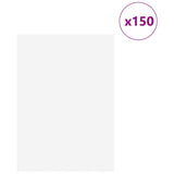 Pannelli decorativi 150 pcs Bianco 21 x 30 x 0.3 cm