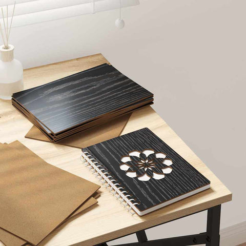 Pannelli decorativi 12 pcs Rovere nero 21 x 30 x 0.3 cm