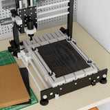 Pannelli decorativi 150 pcs Rovere nero 21 x 30 x 0.3 cm