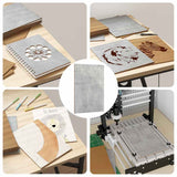 Pannelli decorativi 150 pcs Grigio cemento 21 x 30 x 0.3 cm