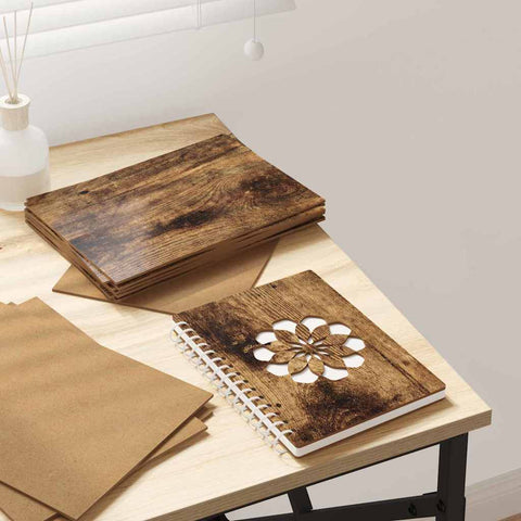 Pannelli decorativi 12 pcs Rovere fumo 21 x 30 x 0.3 cm