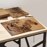 Pannelli decorativi 50 pcs Rovere fumo 21 x 30 x 0.3 cm