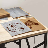 Pannelli decorativi 12 pcs Grigio sonoma 21 x 30 x 0.3 cm