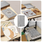 Pannelli decorativi 12 pcs Grigio sonoma 21 x 30 x 0.3 cm