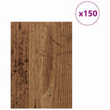 Pannelli decorativi 150 pcs Legno vecchio 21 x 30 x 0.3 cm