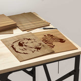 Pannelli decorativi 50 pcs rovere artigianale 21 x 30 x 0.3 cm