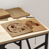 Pannelli decorativi 150 pz Rovere artigianale 21 x 30 x 0,27 cm
