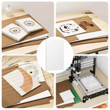 Pannelli decorativi 50 pcs Bianco 30 x 42 x 0.3 cm