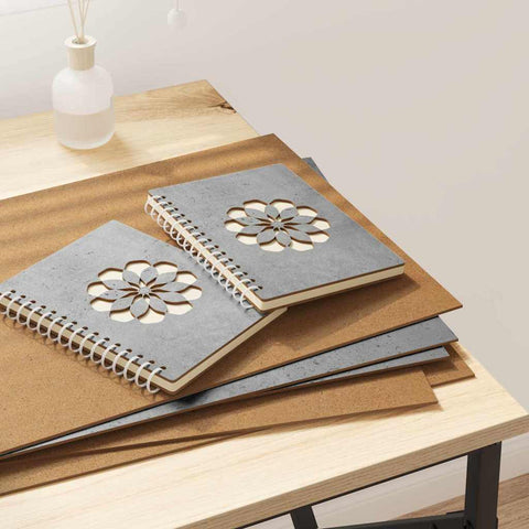 Pannelli decorativi 50 pcs Grigio cemento 30 x 42 x 0.3 cm