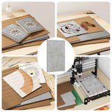 Pannelli decorativi 50 pcs Grigio cemento 30 x 42 x 0.3 cm