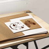 Pannelli decorativi 50 pcs Bianco 40 x 60 x 0.3 cm