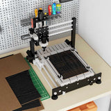 Pannelli decorativi 12 pcs Rovere nero 40 x 60 x 0.3 cm