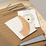 Pannelli decorativi 12 pcs Grigio cemento 40 x 60 x 0.3 cm