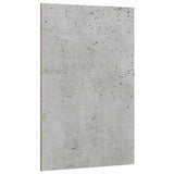 Pannelli decorativi 12 pcs Grigio cemento 40 x 60 x 0.3 cm