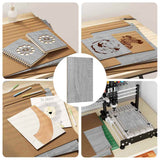 Pannelli decorativi 50 pcs Grigio sonoma 40 x 60 x 0.3 cm