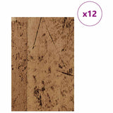 Pannelli decorativi 12 pcs Legno vecchio 40 x 60 x 0.3 cm