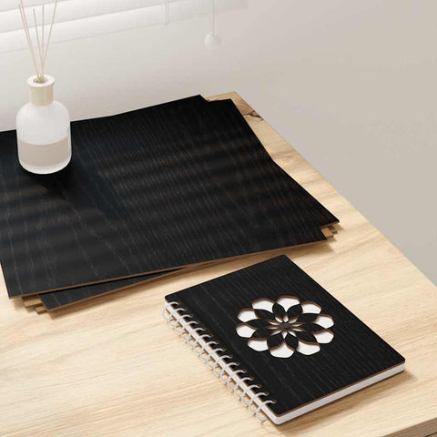 Pannelli decorativi 50 pcs Rovere nero 30 x 30 x 0.3 cm