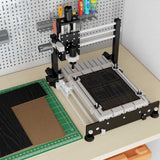 Pannelli decorativi 50 pcs Rovere nero 30 x 30 x 0.3 cm