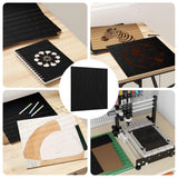 Pannelli decorativi 50 pcs Rovere nero 30 x 30 x 0.3 cm