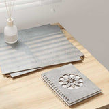 Pannelli decorativi 12 pcs Grigio cemento 30 x 30 x 0.3 cm