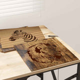 Pannelli decorativi 12 pcs Rovere fumo 30 x 30 x 0.3 cm