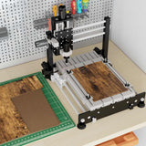 Pannelli decorativi 50 pcs Rovere fumo 30 x 30 x 0.3 cm