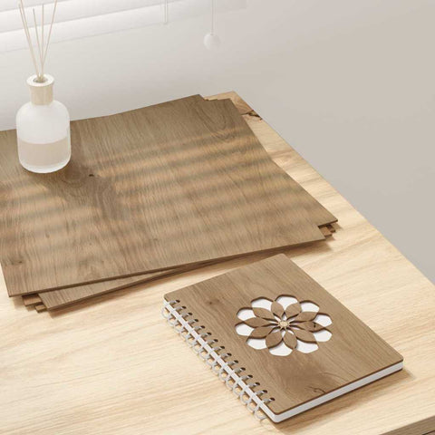 Pannelli decorativi 50 pcs rovere artigianale 30 x 30 x 0.3 cm