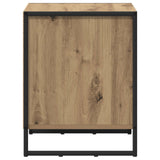 Comodino Rovere Artigianale 50 x 39.5 x 50 cm Legno truciolato