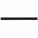 Spazzole per porte autoadesive 2 pcs Marrone 100 cm