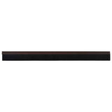 Spazzole per porte autoadesive 2 pcs Marrone 100 cm